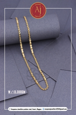 22 CT Gold Chains By Anupama Jewellers