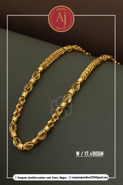 22 CT Gold Chains By Anupama Jewellers