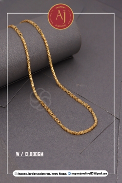 22 CT Gold Chains By Anupama Jewellers