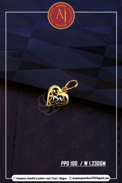 22 CT Gold Pendent By Anupama Jewellers
