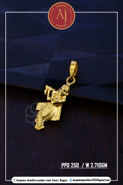 22 CT Gold Pendent By Anupama Jewellers