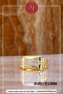 22 CT Mens Gold Ring By Anupama Jeweller..