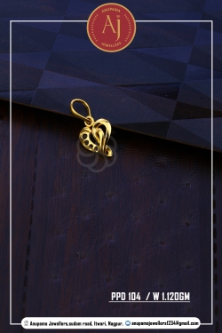 22 CT Gold Pendent By Anupama Jewellers