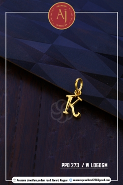 22 CT Gold Pendent By Anupama Jewellers