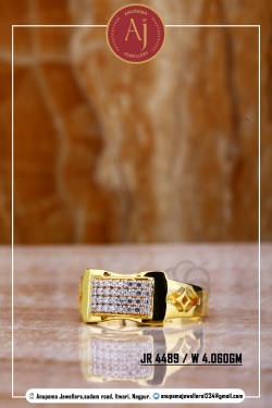 22 CT Mens Gold Ring By Anupama Jeweller..