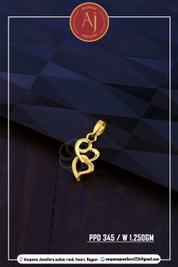 22 CT Gold Pendent By Anupama Jewellers