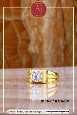 22 CT Mens Gold Ring By Anupama Jeweller..