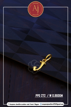 22 CT Gold Pendent By Anupama Jewellers