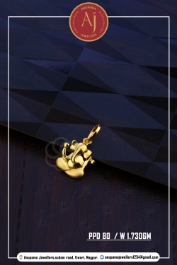 22 CT Gold Pendent By Anupama Jewellers