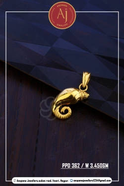 22 CT Gold Pendent By Anupama Jewellers