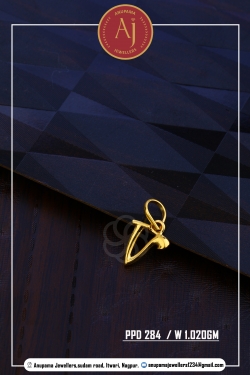 22 CT Gold Pendent By Anupama Jewellers