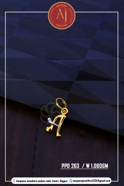 22 CT Gold Pendent By Anupama Jewellers