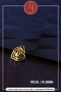 22 CT Gold Pendent By Anupama Jewellers