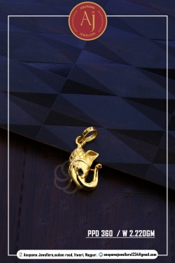 22 CT Gold Pendent By Anupama Jewellers