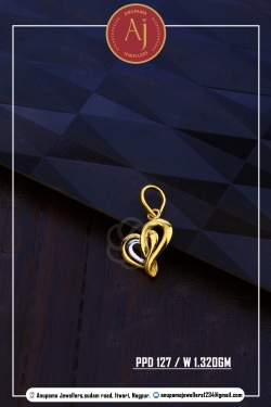 22 CT Gold Pendent By Anupama Jewellers