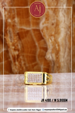 22 CT Mens Gold Ring By Anupama Jeweller..