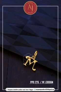 22 CT Gold Pendent By Anupama Jewellers