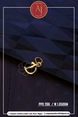 22 CT Gold Pendent By Anupama Jewellers