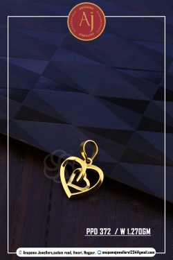 22 CT Gold Pendent By Anupama Jewellers
