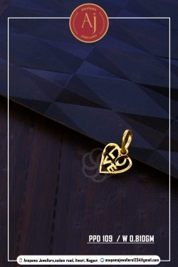 22 CT Gold Pendent By Anupama Jewellers