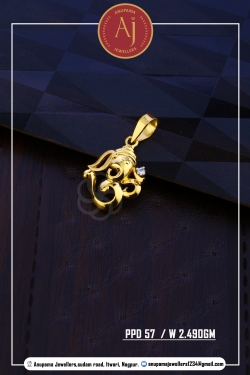 22 CT Gold Pendent By Anupama Jewellers
