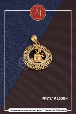 22 CT Gold Pendants By Anupama Jewellers