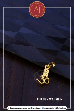 22 CT Gold Pendent By Anupama Jewellers