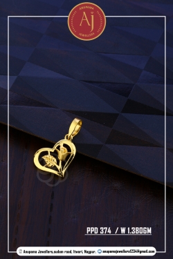 22 CT Gold Pendent By Anupama Jewellers