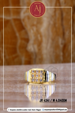 22 CT Mens Gold Ring By Anupama Jeweller..