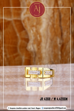 22 CT Mens Gold Ring By Anupama Jeweller..