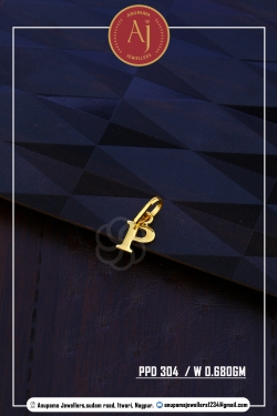 22 CT Gold Pendent By Anupama Jewellers