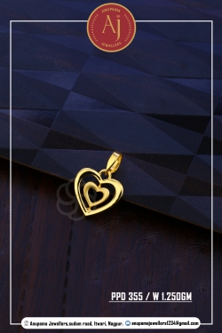 22 CT Gold Pendent By Anupama Jewellers