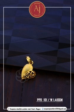 22 CT Gold Pendent By Anupama Jewellers