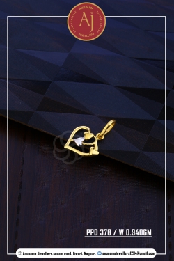22 CT Gold Pendent By Anupama Jewellers
