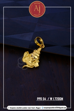 22 CT Gold Pendent By Anupama Jewellers