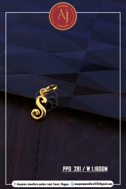 22 CT Gold Pendent By Anupama Jewellers
