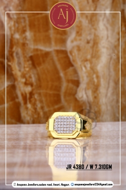 22 CT Mens Gold Ring By Anupama Jeweller..