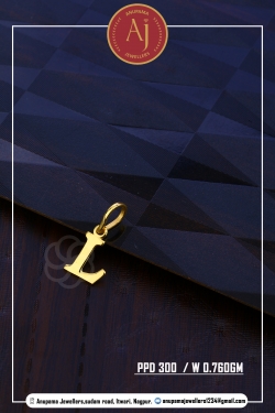 22 CT Gold Pendent By Anupama Jewellers