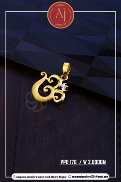 22 CT Gold Pendent By Anupama Jewellers