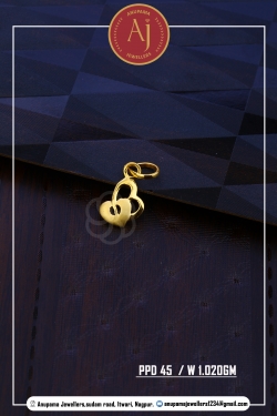 22 CT Gold Pendent By Anupama Jewellers