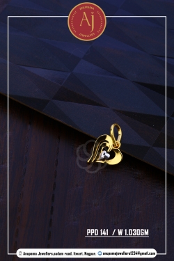 22 CT Gold Pendent By Anupama Jewellers