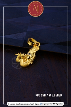 22 CT Gold Pendent By Anupama Jewellers