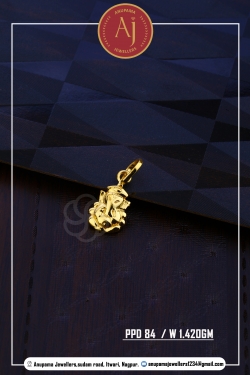 22 CT Gold Pendent By Anupama Jewellers
