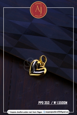22 CT Gold Pendent By Anupama Jewellers